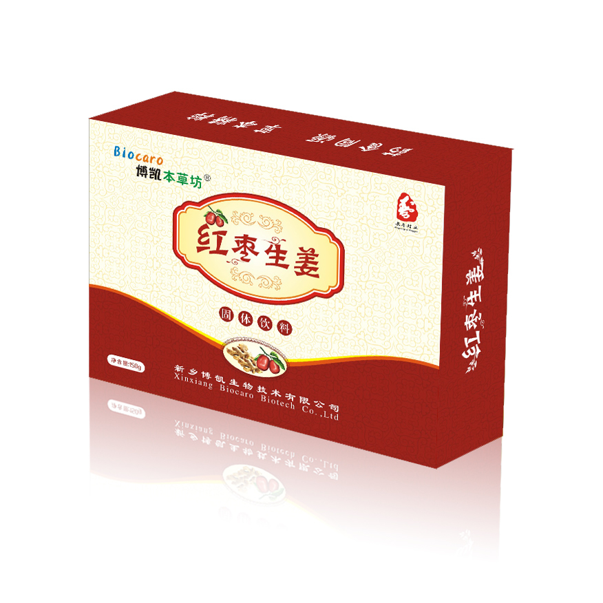 产品主配料养生功效介绍---红枣生姜